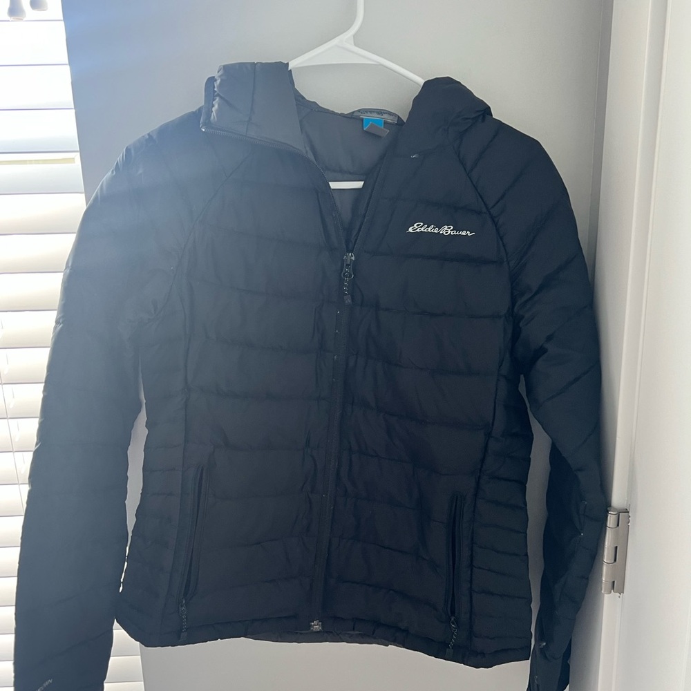 Eddie Bauer Women's Black Puffer Jacket